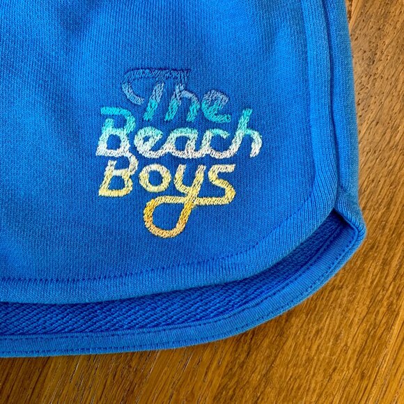 VILEBREQUIN X THE BEACH BOYS Cotton Shorts Girls 4 4T 104cm NEW Blue GIRL NWT - Picture 3 of 6
